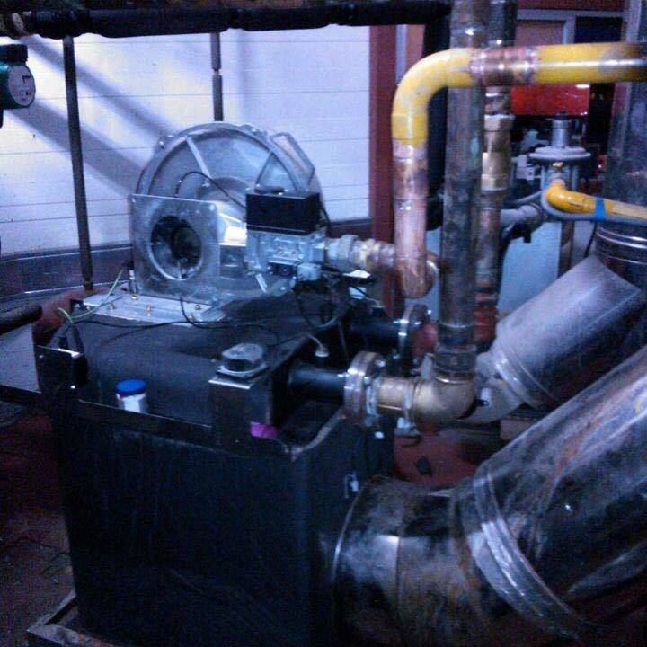 Montaje cuerpos caldera
