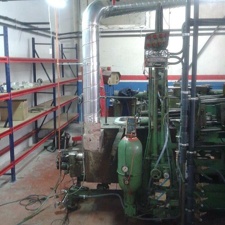 Refrigeración y calentamiento para equipos inyección
